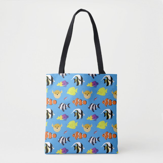 Bolsa Tote Palhaço e Amigos (Frente)