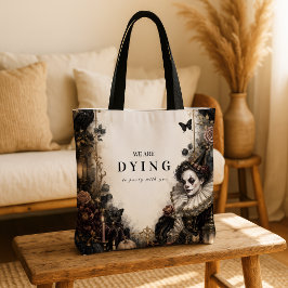 Bolsa Tote Palhaço Encantado Máscara de Halloween