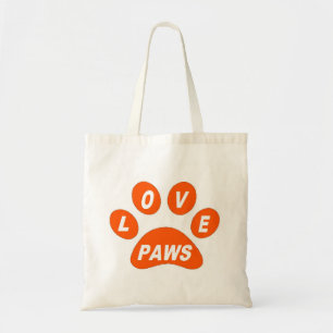 Bolsa Tote Palhetas de Amor em Laranja