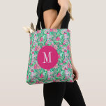 Bolsa Tote Palm Beach Christmas Stockings Monogrammed<br><div class="desc">PreppyPrint.com - Adicione seu toque personalizado a esta bolsa de tote. Clique em "editar design" para alterar a fonte,  o tamanho da imagem etc. Transfira este design para os produtos de sua escolha também! Visite minha loja de designers,  PreppyPrint.com,  para coordenar itens.</div>