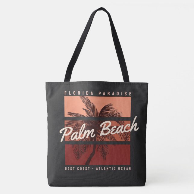 Bolsa Tote Palm Beach Flórida (Frente)