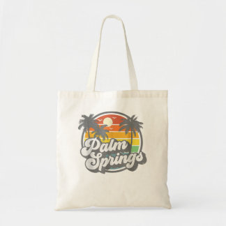 Bolsa Tote Palm Primaveras California Beach Retro Vintage Vac