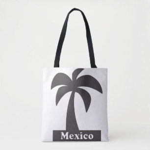 Bolsa Tote Palm Tree (Férias do México) - All-Over-Prin Perso