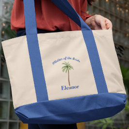 Bolsa Tote Palm Tree Madre do Bag da Noiva