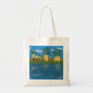 Bolsa Tote PALM Tree Oasis Coachella Deserto da Califórnia