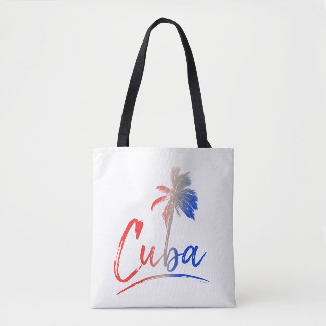 Bolsa Tote Palma de Cuba (Frente)