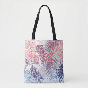 Bolsa Tote Palmas tropicais havaianas: Na moda sem costura