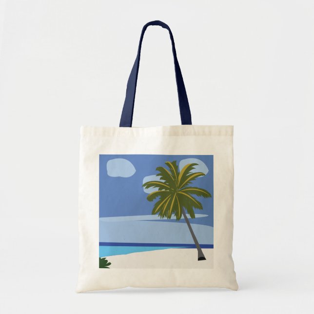 Bolsa Tote Palmeira de Praia  (Frente)