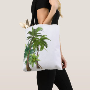 Bolsa Tote Palmeiras de Praia Casamento no Oceano