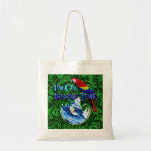 Bolsa Tote Palmeiras surfando do tempo da ilha
