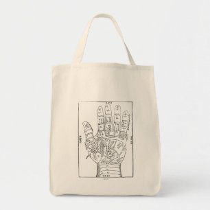 Bolsa Tote Palmistry, 1671