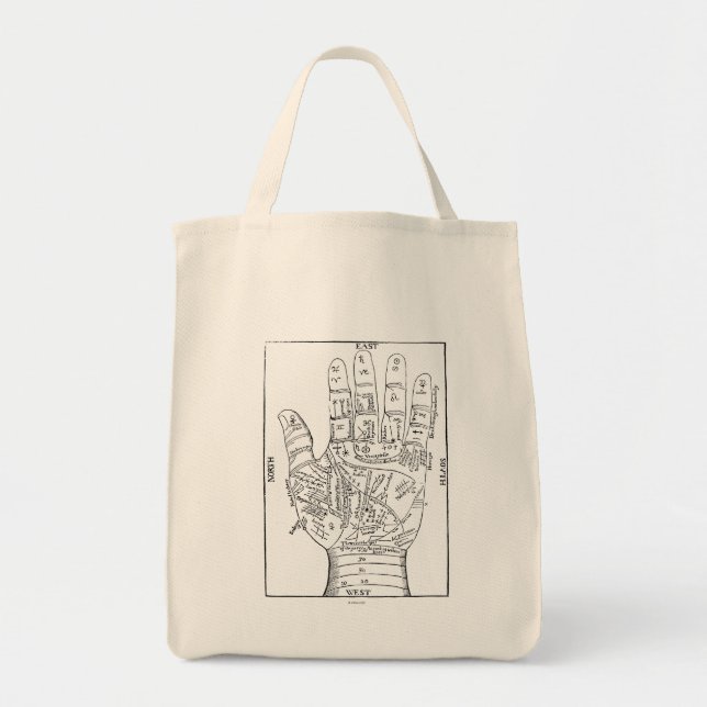 Bolsa Tote Palmistry, 1671 (Frente)