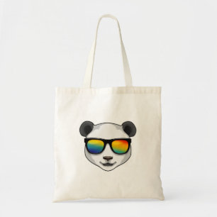 Bolsa Tote Panda com óculos de sol