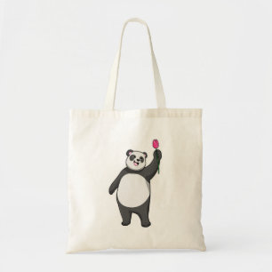 Bolsa Tote Panda com Tulip