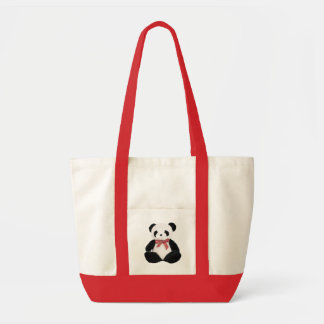 Bolsa Tote Panda enchida bonito