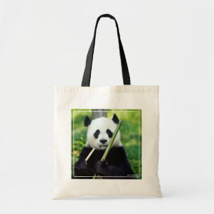 Bolsa Tote Panda gigante que guardara o bambu