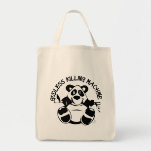 BOLSA TOTE PANDA GODLESS DA MÁQUINA DA MATANÇA