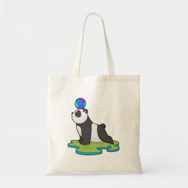 Bolsa Tote Panda na Malhação de Yoga (Frente)