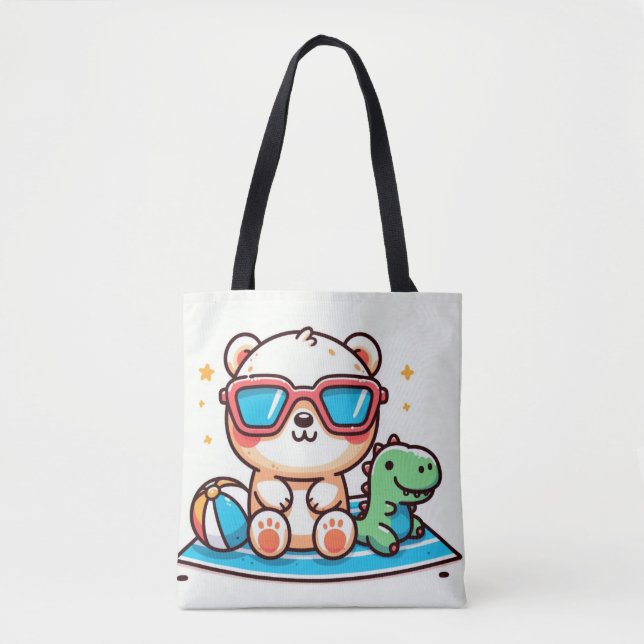 Bolsa Tote Panda Palooza (Frente)