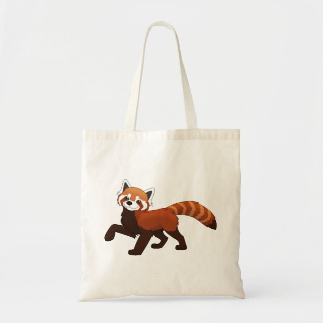 Bolsa Tote Panda Vermelha (Frente)