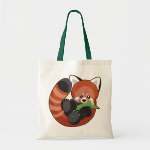 Bolsa Tote Panda vermelha