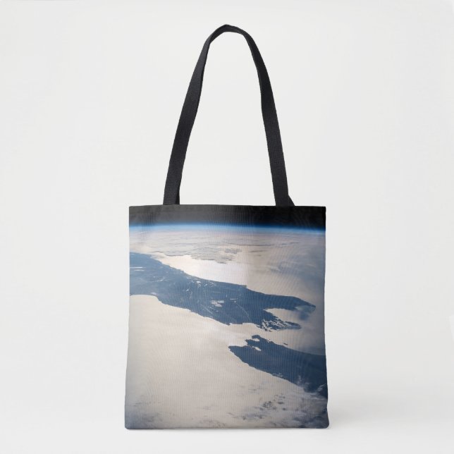 Bolsa Tote Panorama Do Espaço Destacando Estreito De Cook (Frente)