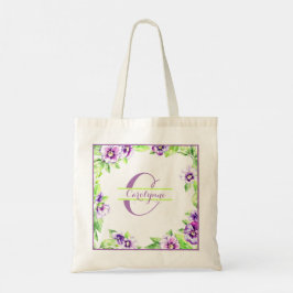 Bolsa Tote Pansy Frame