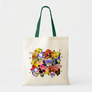 Bolsa Tote Pansy Patchwork