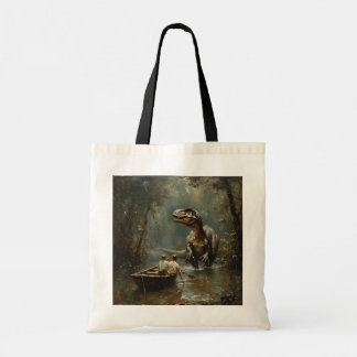 Bolsa Tote Pântano de Gigantes - Um Encontro Pré-Histórico