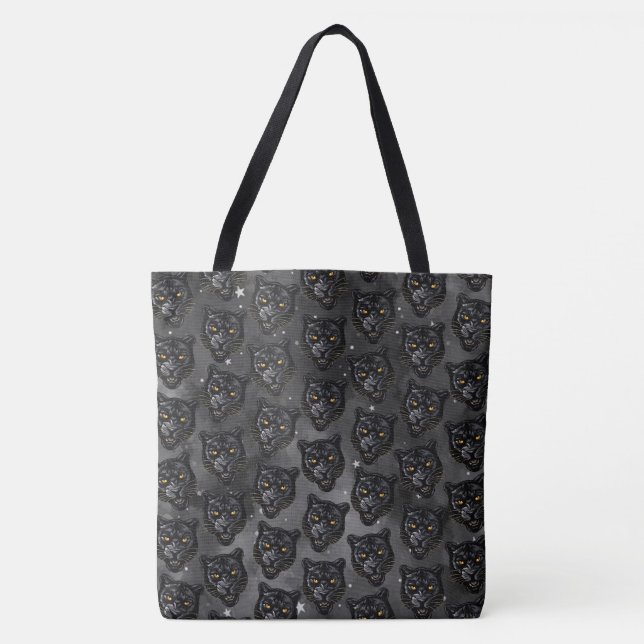 Bolsa Tote Pantera Negra (Frente)