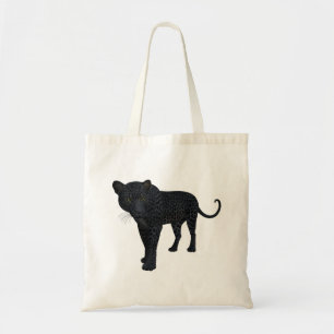 Bolsa Tote Pantera Negra Leopardo Jaguar Cat Grande Vida Selv