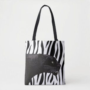 Bolsa Tote Pantera Negra por Toshi Yoshida