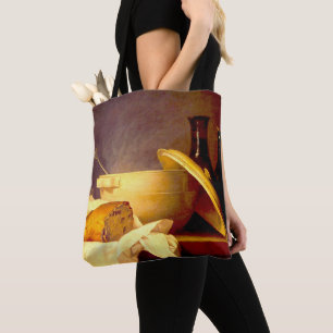 Bolsa Tote Pão e vinho por Anne Vallayer