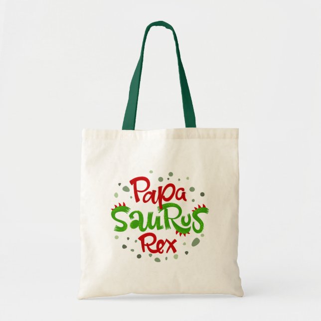 Bolsa Tote Papa Surus Rex Graphic (Frente)