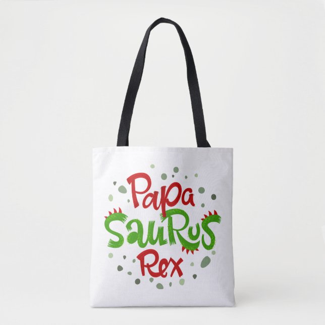 Bolsa Tote Papa Surus Rex Graphic (Frente)