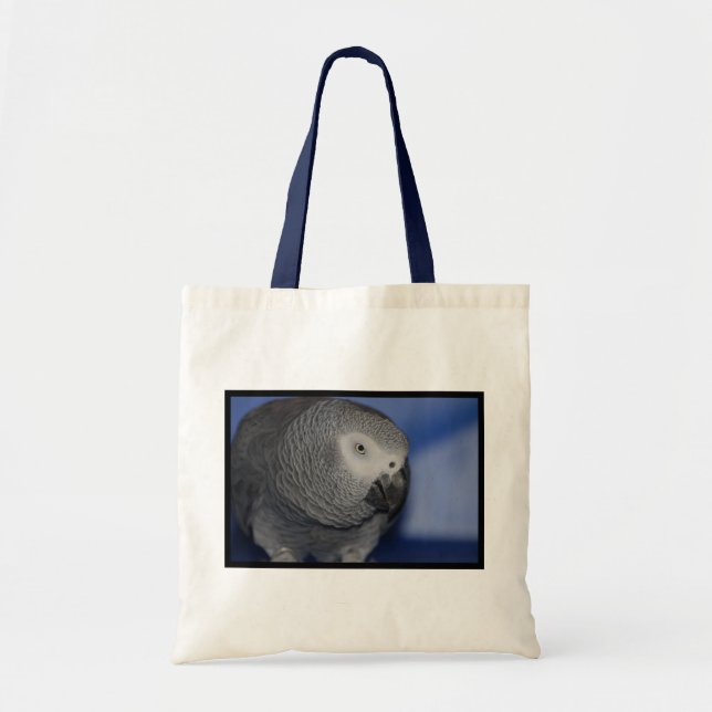 Bolsa Tote Papagaio cinzento (Frente)