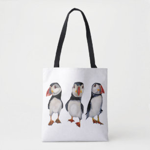 Bolsa Tote papagaio-do-mar em setembro