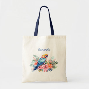 Bolsa Tote Papagaio Macaw Personalizado
