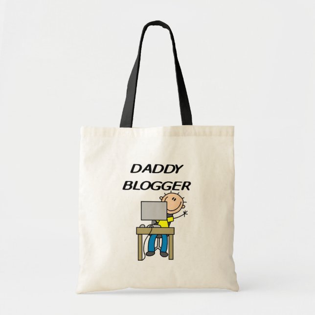 Bolsa Tote Papai Blogueiro (Frente)