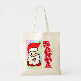 Bolsa Tote Papai Noel