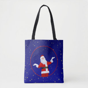 Bolsa Tote Papai Noel