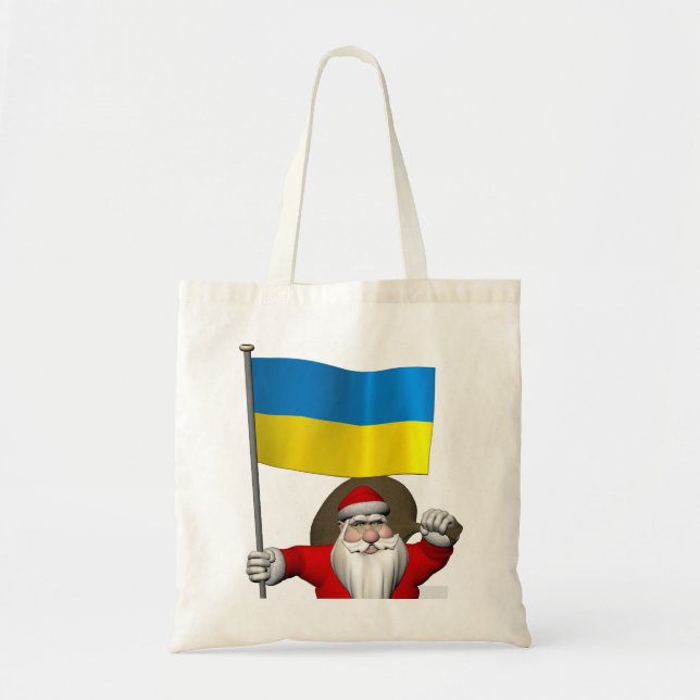 Bolsa Tote Papai Noel, Alferes Da Ucrânia (Frente)