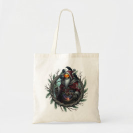Bolsa Tote Papai Noel Sombrio das Sombras – Esqueleto de Nata