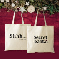 Papai Noel Vermelho Divertido e Fofo Shh É Uma Sur