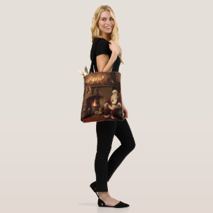 Bolsa Tote Papais noeis Cozy Nook