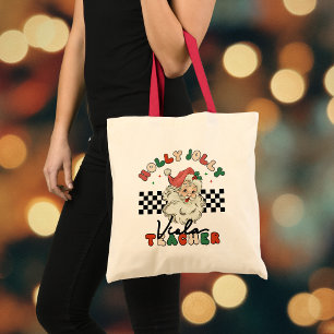 Bolsa Tote Papais noeis de Música de Natal da Viola Teacher H
