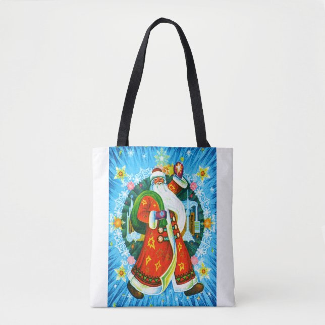 Bolsa Tote Papais noeis felizes (Frente)
