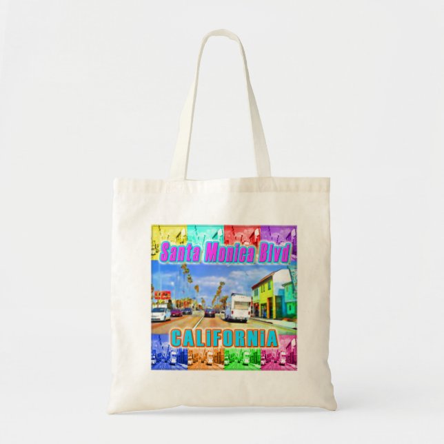 Bolsa Tote "Papais noeis Monica Blvd 3" (Frente)