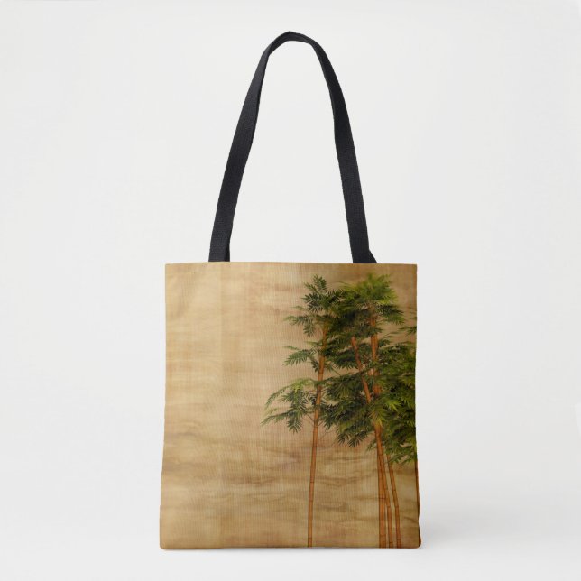 Bolsa Tote Papel de parede para papelaria (Frente)