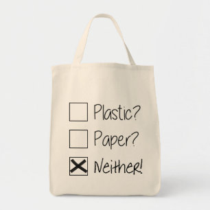 Bolsa Tote Papel De Plástico Não Faz O Dia Da Terra Todo Di